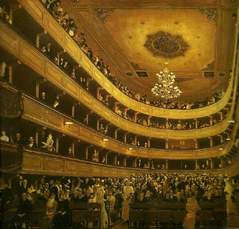 Gustav Klimt salongen, gamla burgtheater